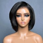 New Style 4*4 Closure Pixie Wig Short Cut 100% Human Hair Chic Look