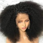 13*4 Frontal Super Double Drawn 300% Density Curly Wig for Thick Hair