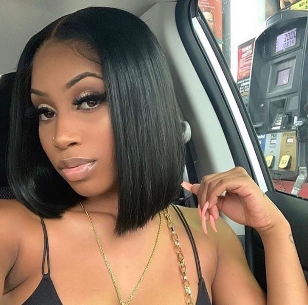 12A Brazilian Straight Bob 4*4 Closure Lace Wig Sleek and Stylish