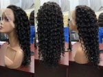 12A Indian 200% Density Water Wave 13*4 Frontal Human Hair Natural Waves