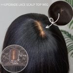 Fringe Bob 3*1 Lace 100% Human Hair Straight Bangs Wig Sleek and Natural