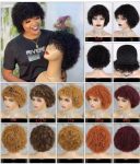 12A Brazilian Human Hair Short Curly Wig High Quality Pixie Cut Natural Look