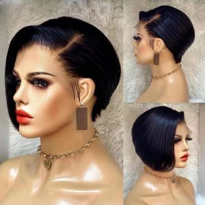 Brazilian Bob with 13*4 Frontal Ear To Ear 100% Human Hair