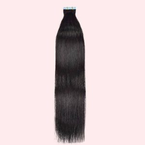 Film Hair PU Extensions: Tape-In Human Hair, 20 Pieces, 50 Grams