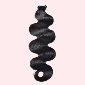 Film Hair PU Extensions Tape-Ins: 100% Human Hair, 20 Pieces, 50 Grams