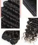 Deep Wave bundle human hair