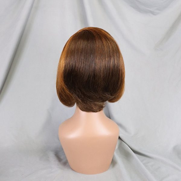 Pixie Bob 4/350 With 13*4 Frontal Human Hair 100% Wig