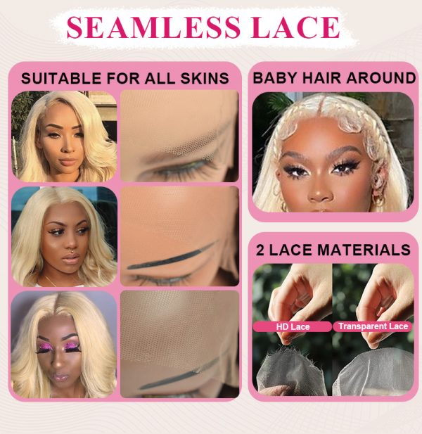 HD lace frontal wig 100% Human Hair