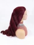 Brazilian 99J Burgundy Red Body Wave Wig 13*4 Lace Frontal