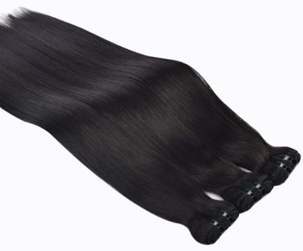 Straight bundle human hair