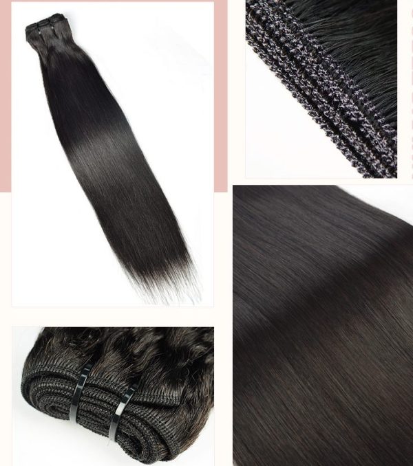 Straight bundle human hair