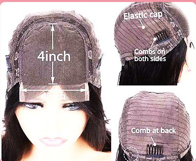 BOB 4*4 lace human hair wigs