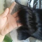 13*4 Frontal Handmade Lace Closures Human Hair