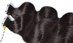 Film hair PU hair extensions Tapeins human hair 20pcs/50g