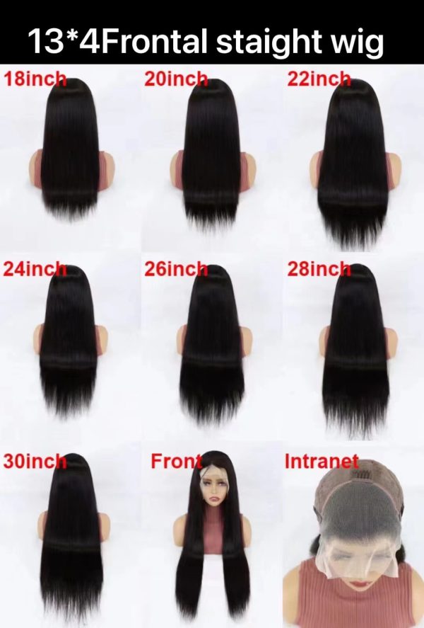 12A Top Quality 13*4 Frontal 200% Wig Vietnamese Human Hair