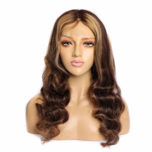 13x6x1 T Part Body Wave Lace Frontal Human Hair Wigs