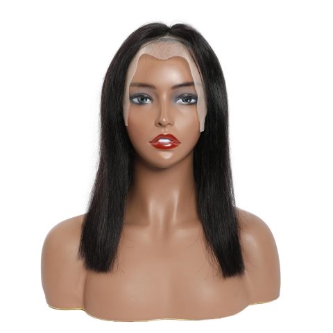 Frontal Lace13*6*1T Black Straight Human Hair