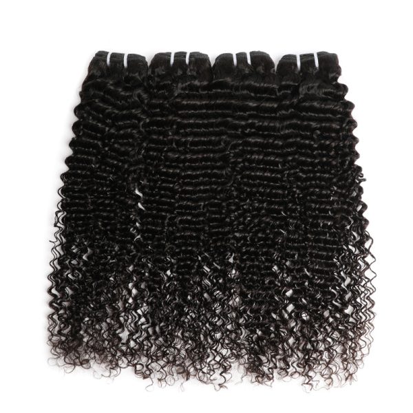 8A Curly Deep Wave Human Hair Bundles