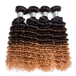 Curly Wave Human Hair Bundles: Weavable, High-Quality Hair Extensions for Natural Style