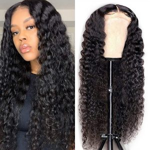 Deep Wave Lace Frontal Wig 13x4 Human Hair