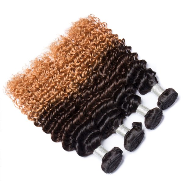 Can be woven Curly Wave Human Hair Bundles