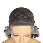 Frontal Lace 13*1 Short  Curly Human Hair